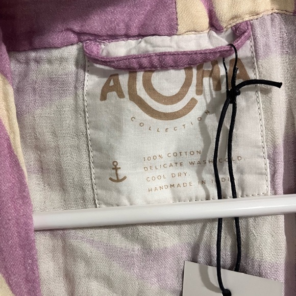 Aloha Collection Ube Fronds Robe - Picture 5 of 7